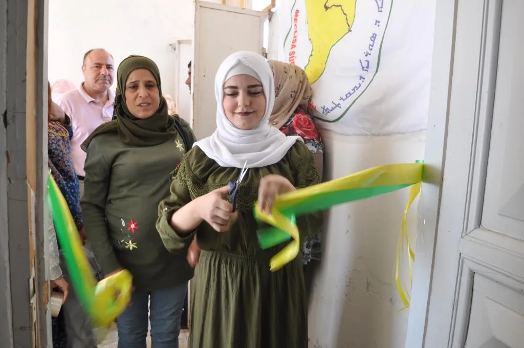 Buroya Jinên MSD’ê li Serêkaniyê hat vekirin