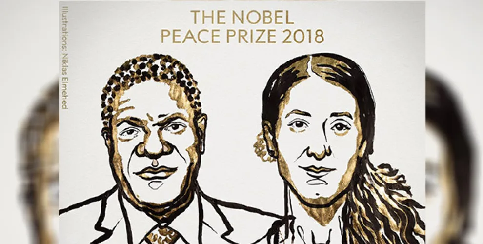Nadîa Murad û Denîs Mukwege Xelata Aştiyê ya 2018`an wergirtin