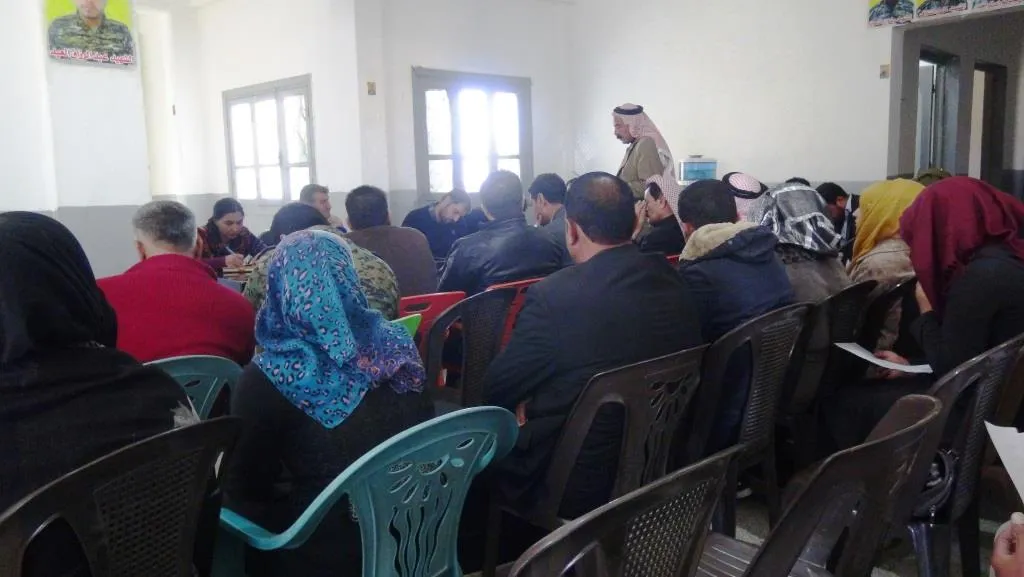 Meclisa Sivîl a Dêrazorê civîna xwe ya yekem a asayî lidar xist