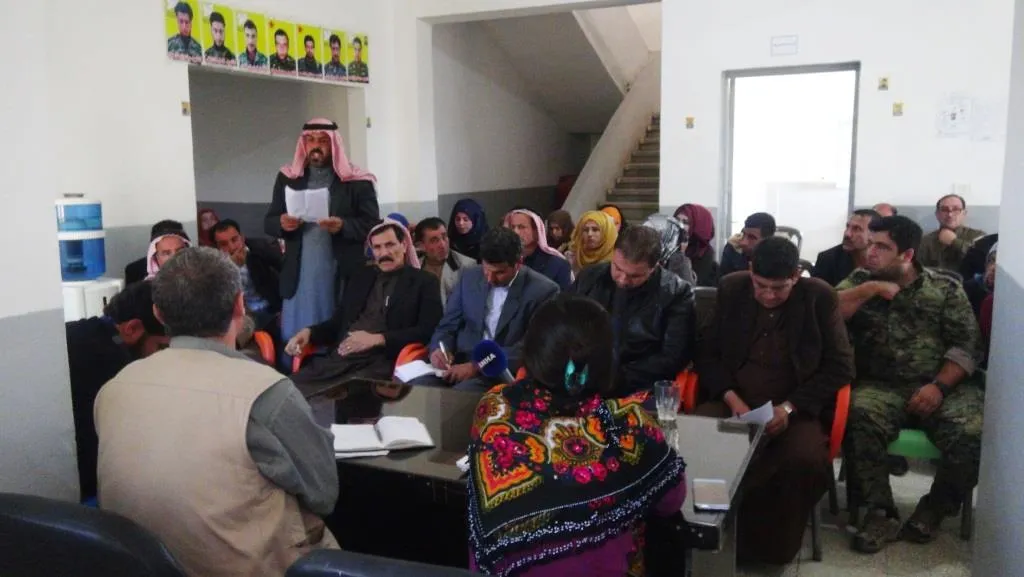 Meclisa Sivîl a Dêrazorê civîna xwe ya yekem a asayî lidar xist
