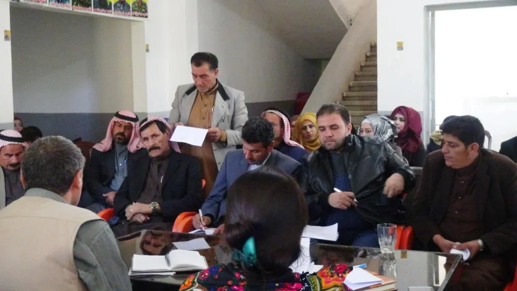 Meclisa Sivîl a Dêrazorê civîna xwe ya yekem a asayî lidar xist