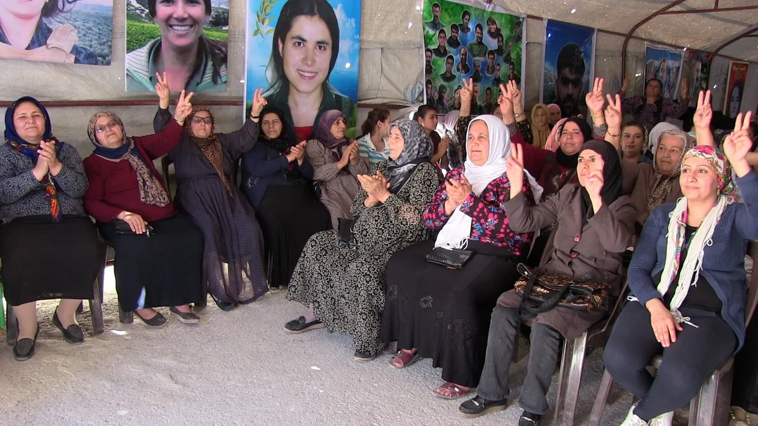Çalakiyên ji bo azadiya Ocalan li Helebê didomin