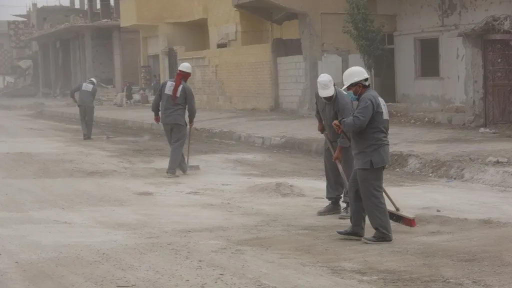 Li Reqayê kar û xebatên sererastkirinê didomin