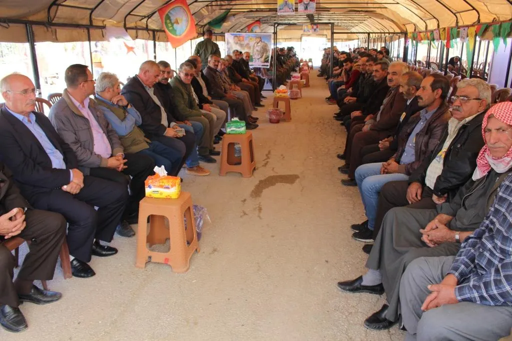 Ji bo şehîd Bahoz û Bilind merasîma sersaxiyê