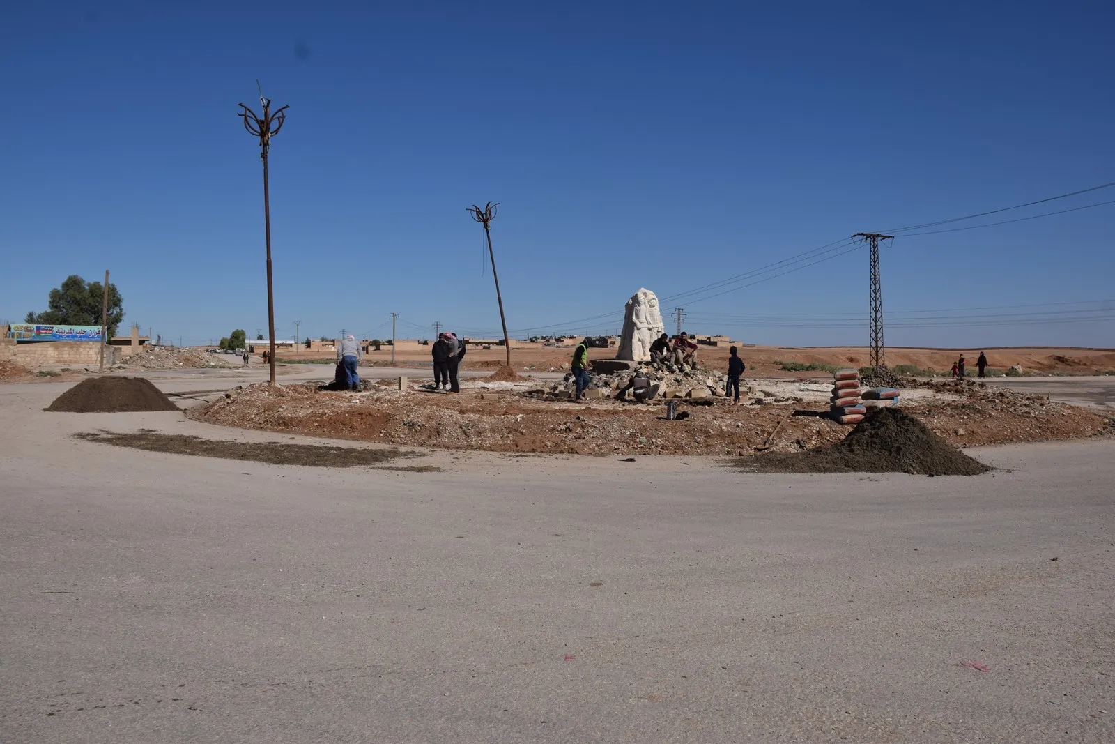Ji bo çaksaziya bajarê Hesekê, şaredarî xebatên xwe didomîne