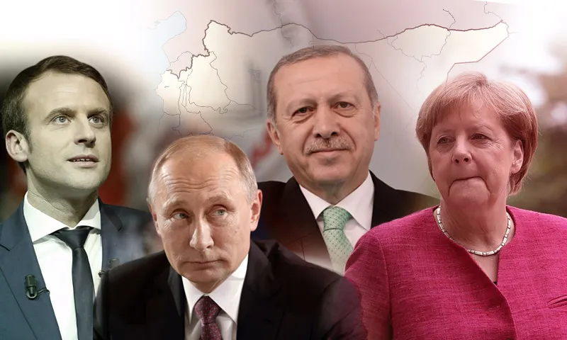 Civîna çar alî ya der barê Sûriyê de dest pê kir