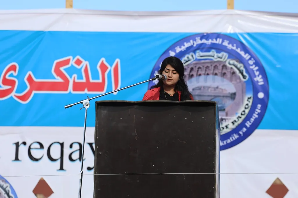 Şahiya salvegera yekemîn a rizgarkirina Reqayê bi dawî bû