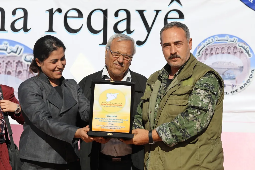 Şahiya salvegera yekemîn a rizgarkirina Reqayê bi dawî bû