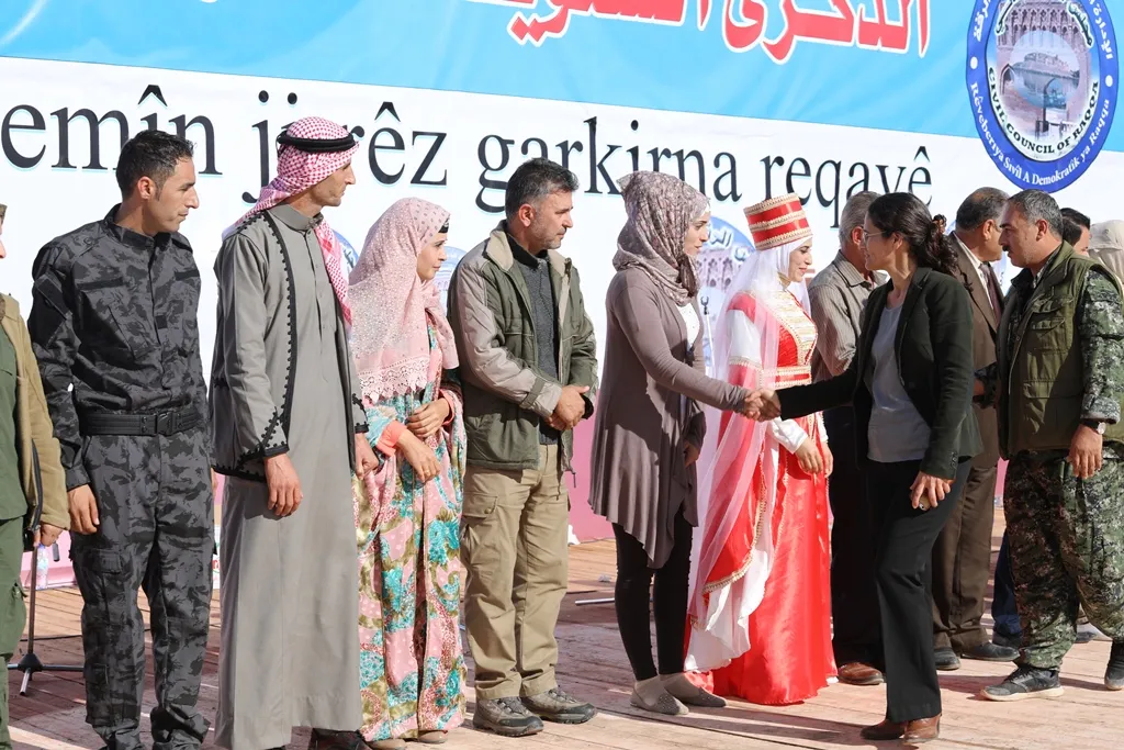 Şahiya salvegera yekemîn a rizgarkirina Reqayê bi dawî bû