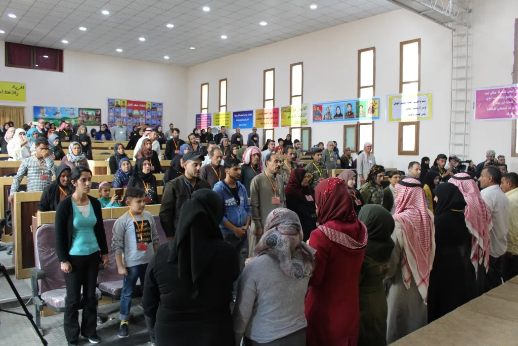 Meclisa Malbatên Şehîdan a Minbicê hate avakirin