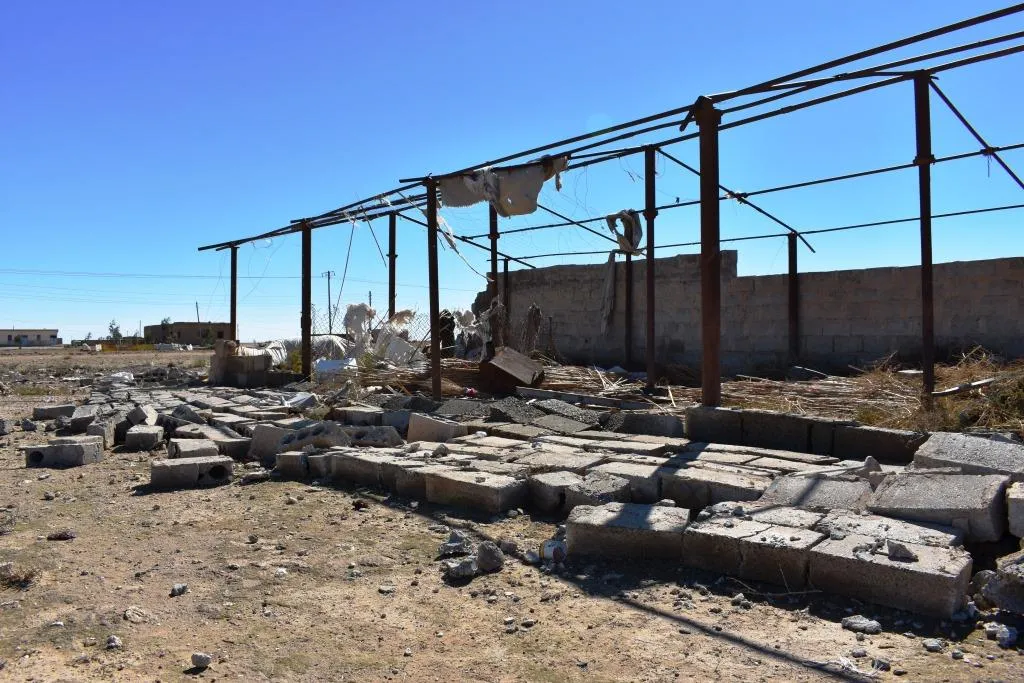 Koçberên Kampa Ebû Xeşeb ji ber lehiyê bê zar in