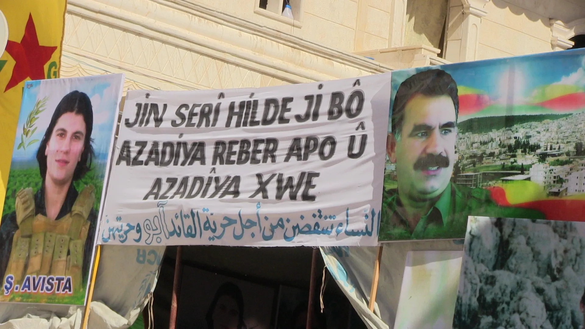 Çalakiyên jinên li Helebê yên ji bo azadiya Ocalan di roja yekem de bi dawî bûn