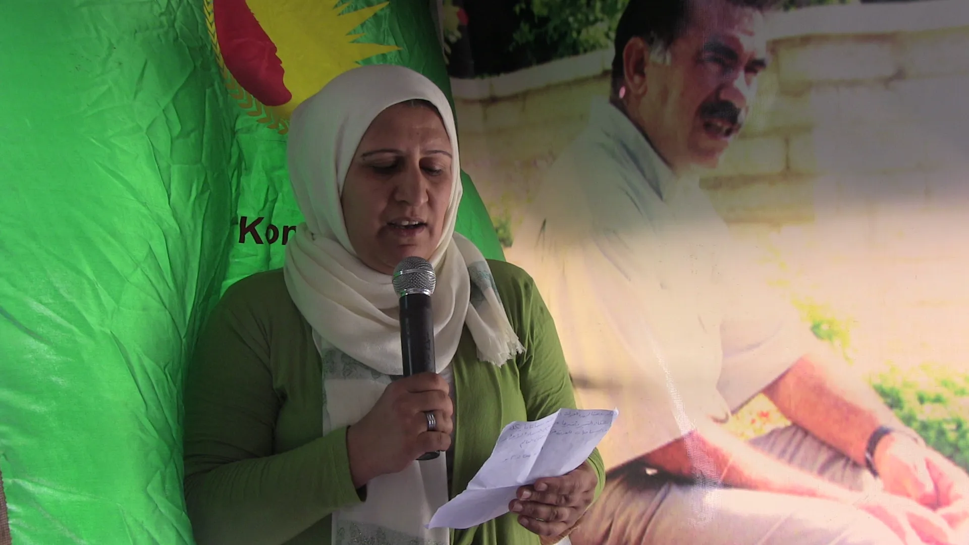 Çalakiyên jinên li Helebê yên ji bo azadiya Ocalan di roja yekem de bi dawî bûn