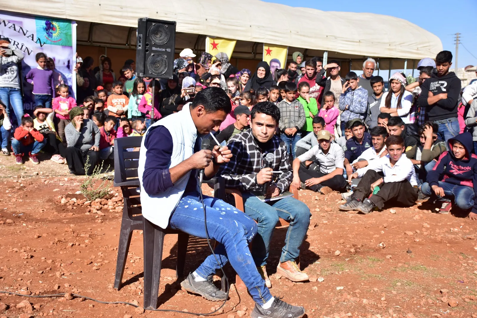 Mîhrecana Dengvedana Efrînê dest pê kir