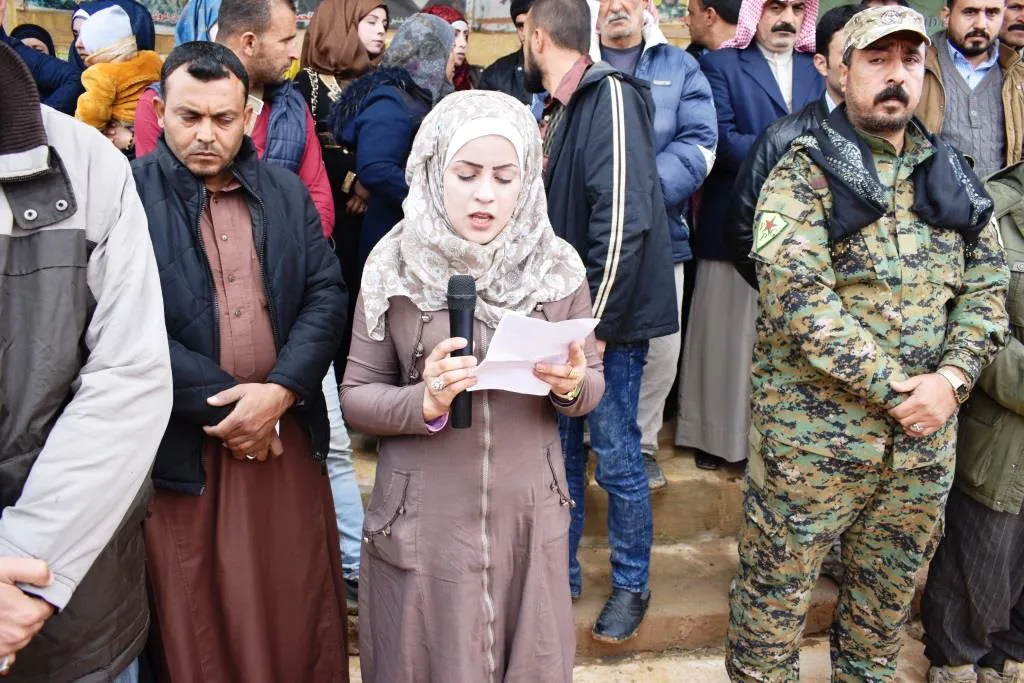 Bi hezaran cenazeyê El-Rîbah û El-Cerah spartin axê
