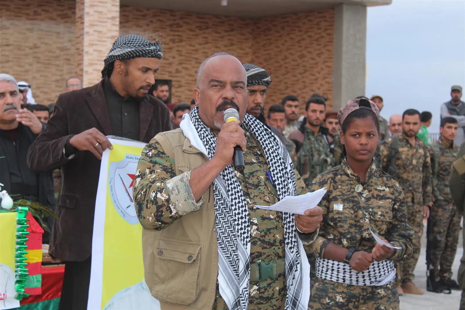 Cenazeyê têkoşer Seyîd El-Ayîd li Til Koçer hat veşartin