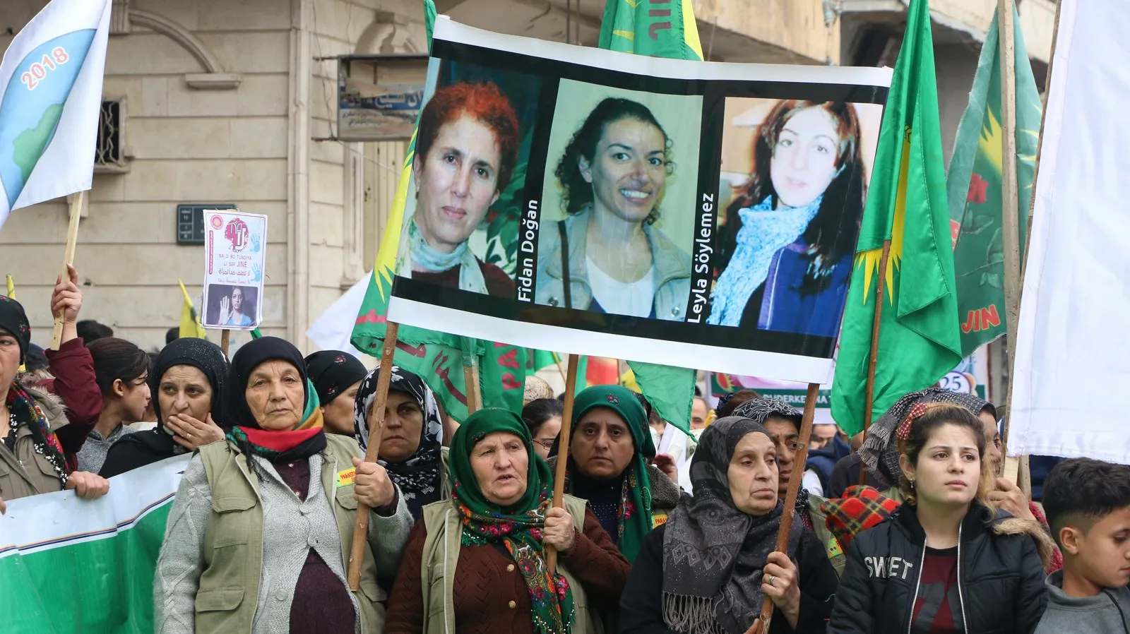 Şêniyên taxa Şêxmeqsûd: Ji tundiya li dijî jinê re na