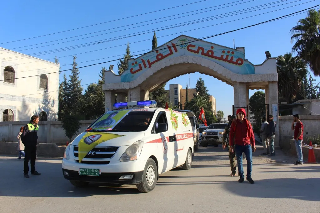 Li Minbicê şehîd Elî El-Rizqo hate oxirkirin û şehîdên meha Cotmehê hatin bibîranîn