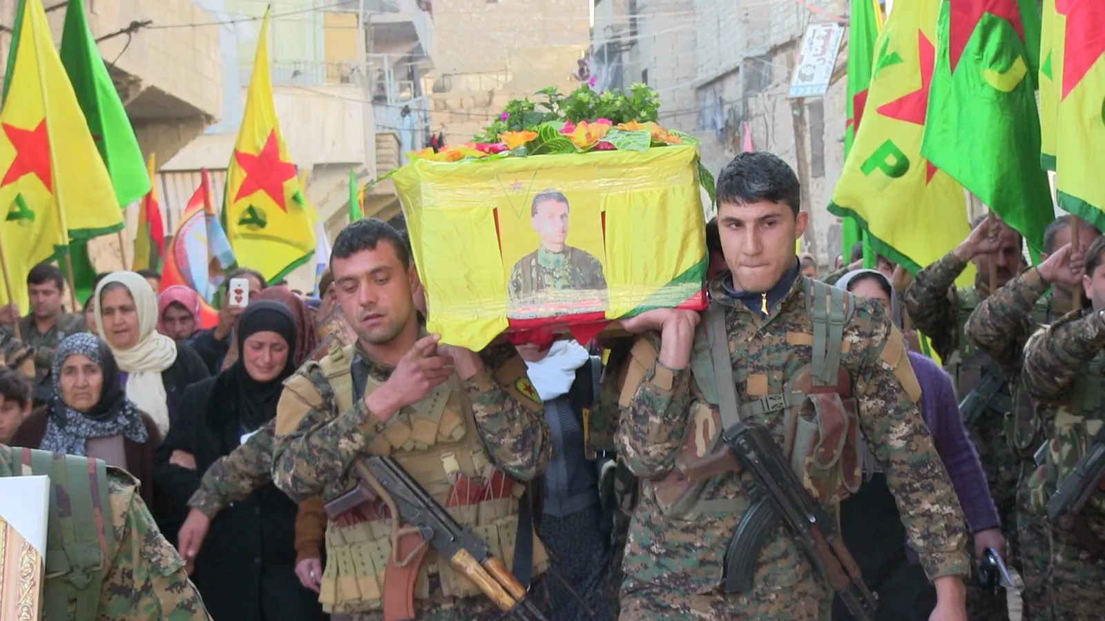 Şervanê YPG‘ê Fedekar Heleb bi merasîmeke bi haybet hate oxirkirin