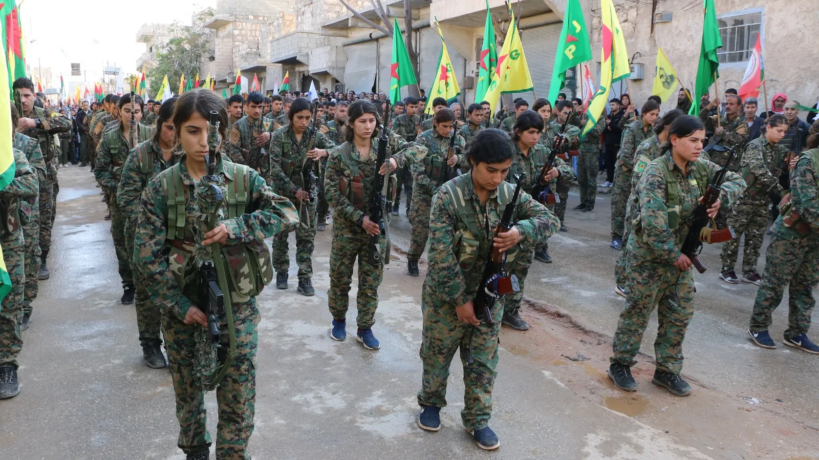 Şervanê YPG‘ê Fedekar Heleb bi merasîmeke bi haybet hate oxirkirin