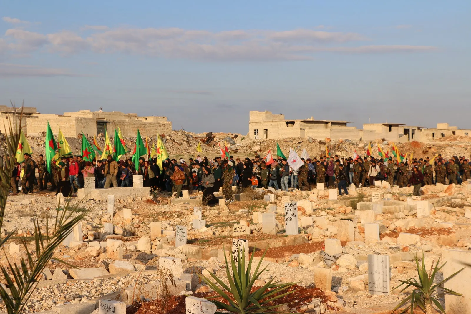 Şervanê YPG‘ê Fedekar Heleb bi merasîmeke bi haybet hate oxirkirin
