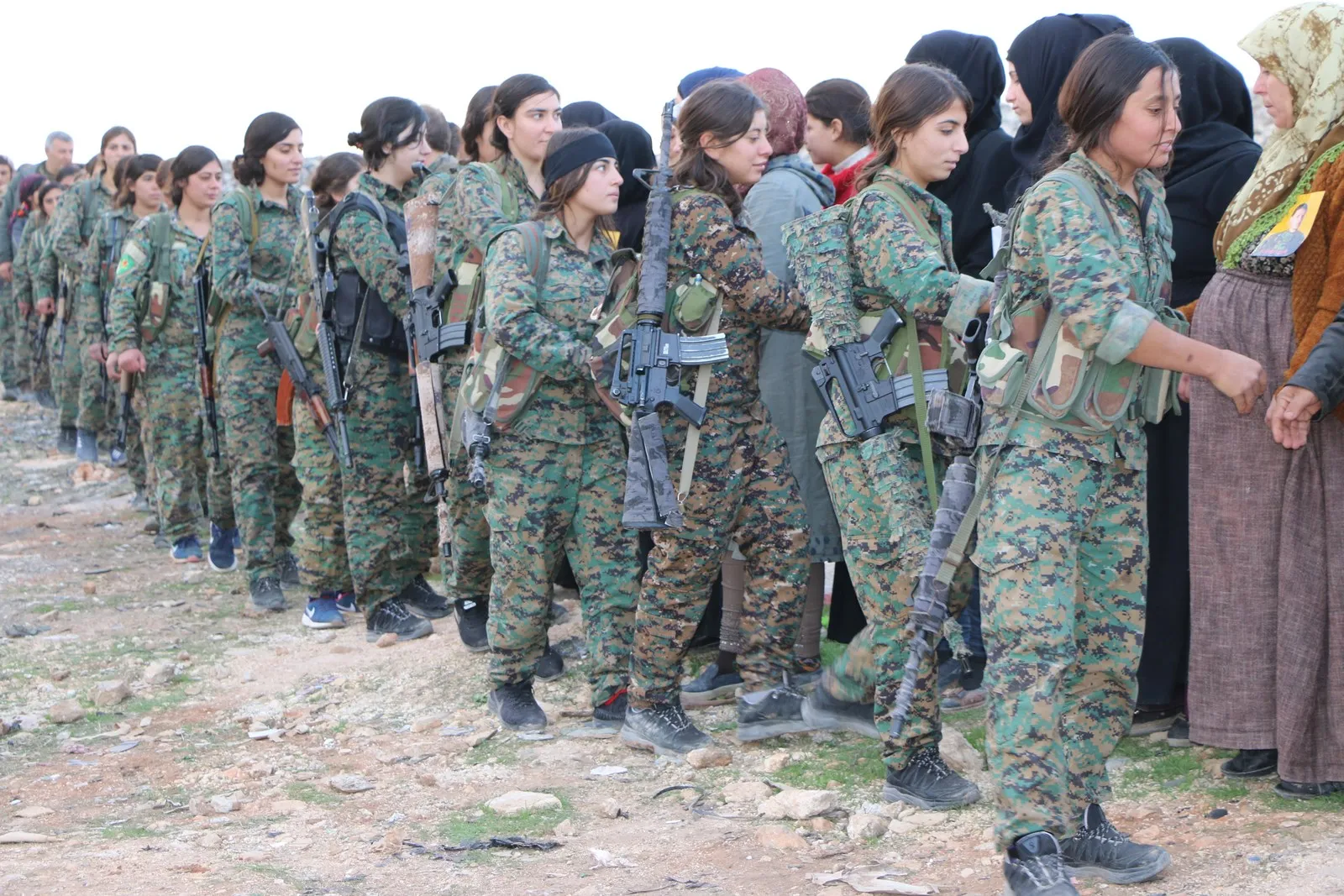 Şervanê YPG‘ê Fedekar Heleb bi merasîmeke bi haybet hate oxirkirin
