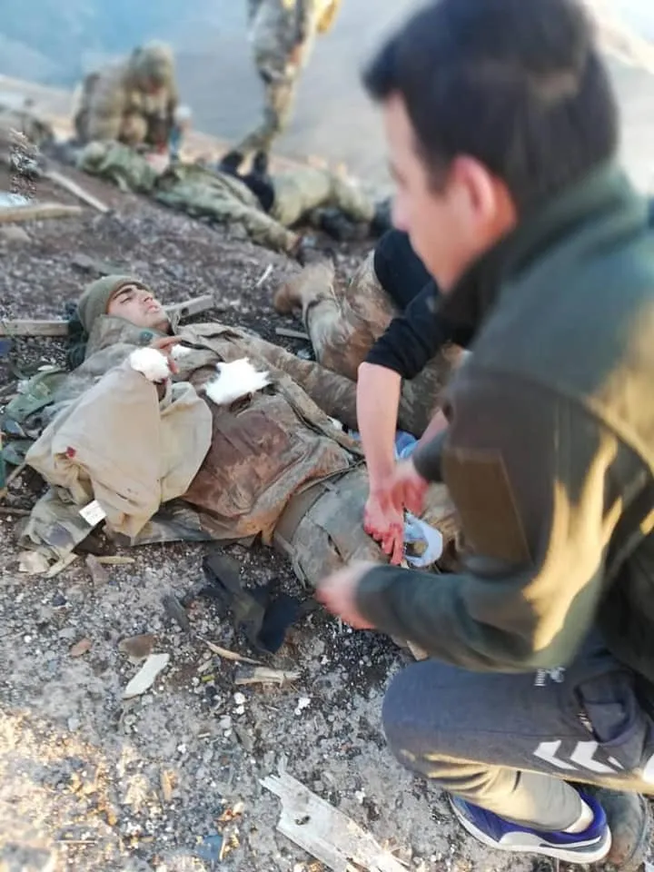 Di teqîna li Şemzînanê de 7 leşker winda ne, 25 jî birîndar in