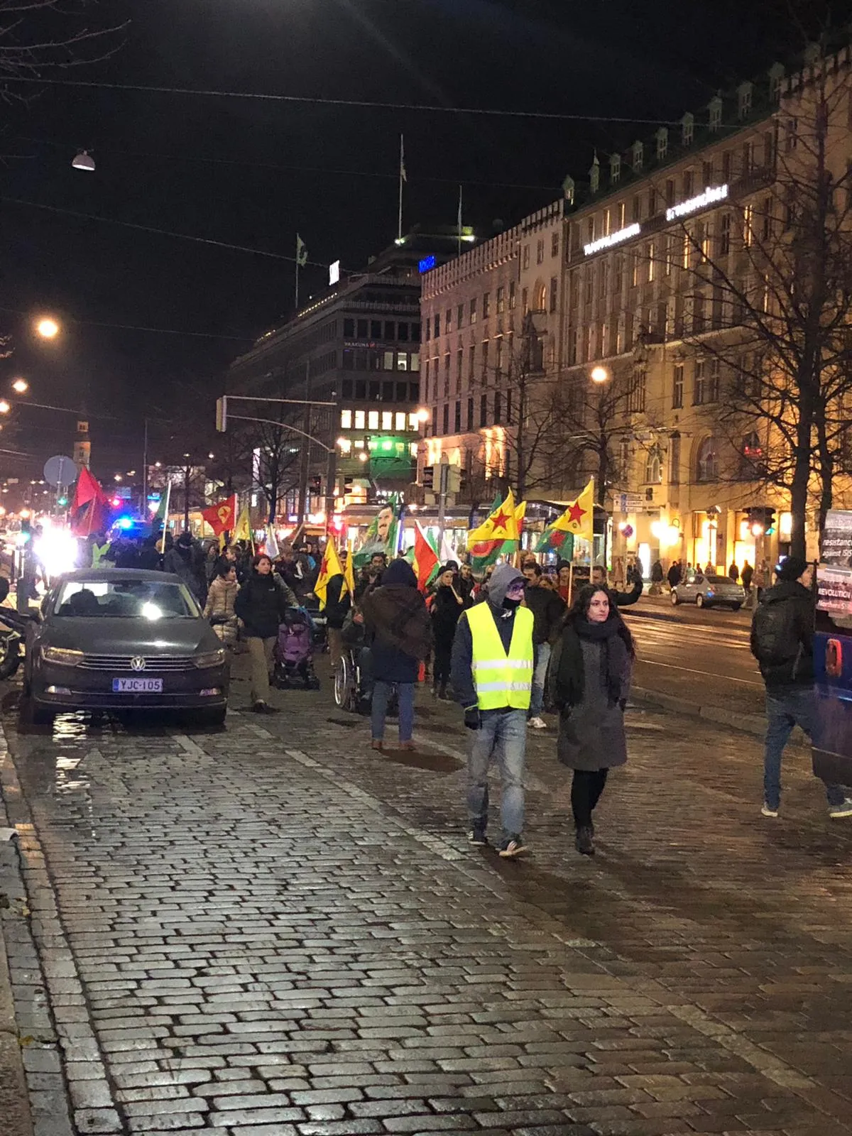 Dagirkeriya Tirkiyê li Finlandayê hate şermezarkirin