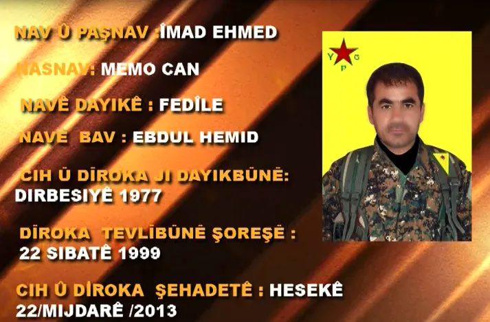 Mîraseyek ji têkoşînê; Memo Can