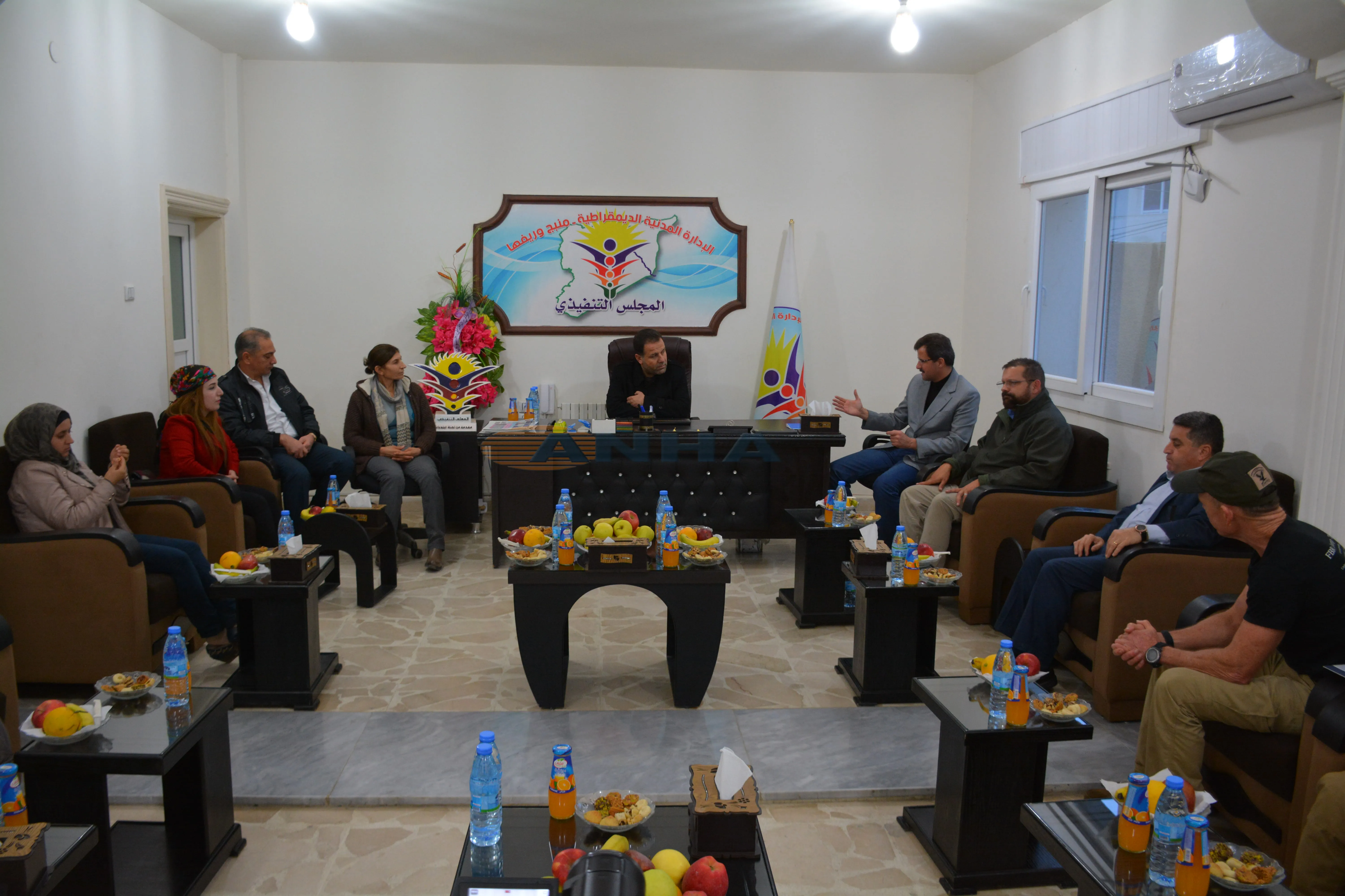 Yekemîn serdana endamekî Congress Amerîkayê ji bo Bakur û Rojhilatê Sûriyeyê