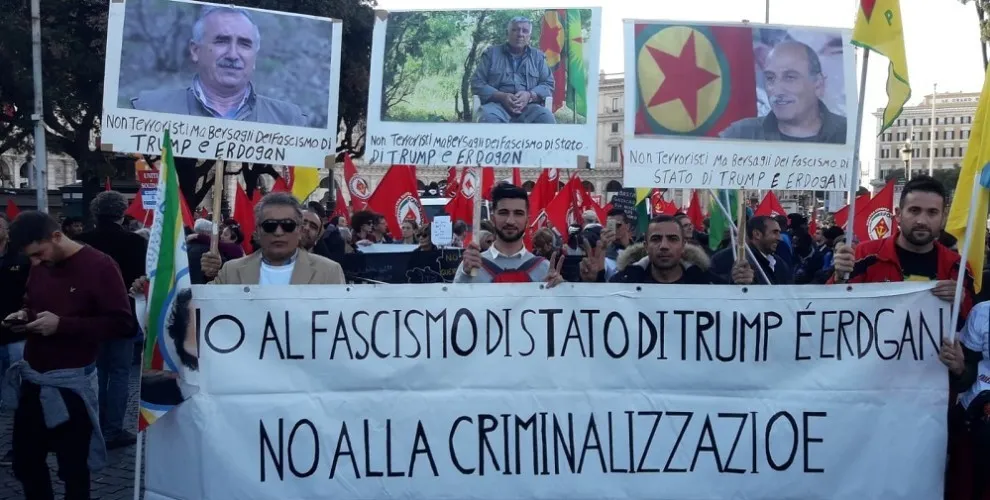 Biryara DYA'yê li Elmanya, Swîsre û Îtalya hate şermezarkirin