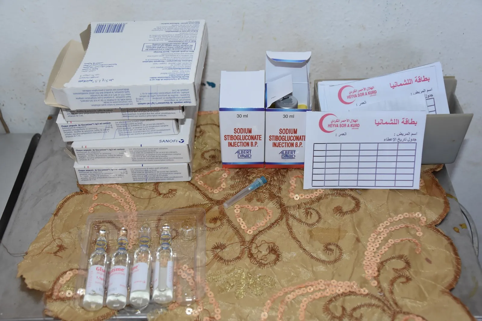 Li Şehbayê nexweşiya laşmanya tê dermankirin