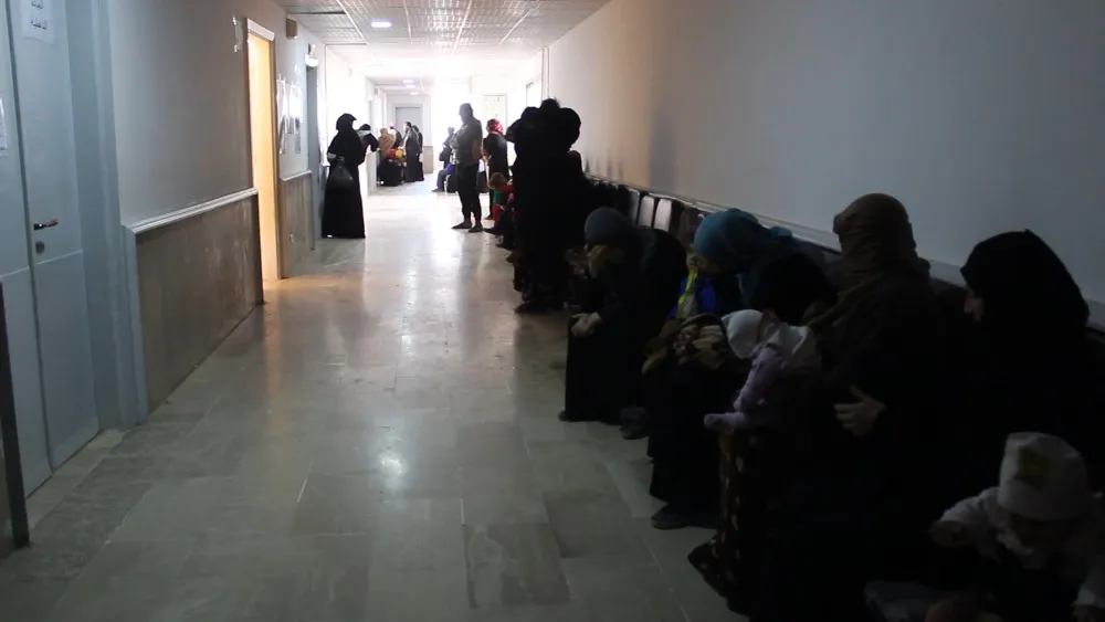 Rola jinan di Nexweşxaneya El-Wetenî ya Tebqayê de
