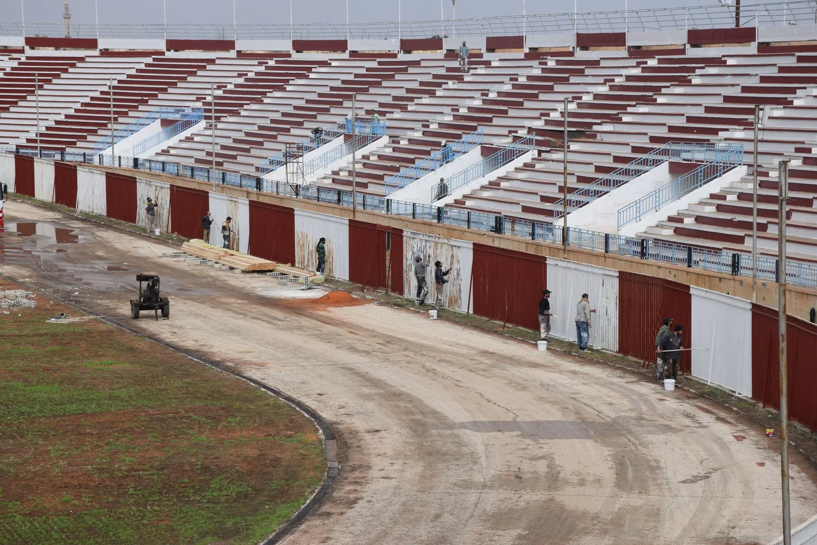 Xebatên sererastkirina stada Hesekê bi lezgînî didomin