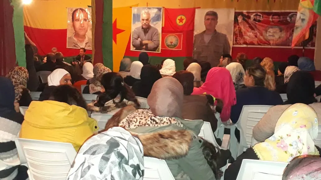 Kurdên li Şamê salvegera PKK`ê pîroz kirin