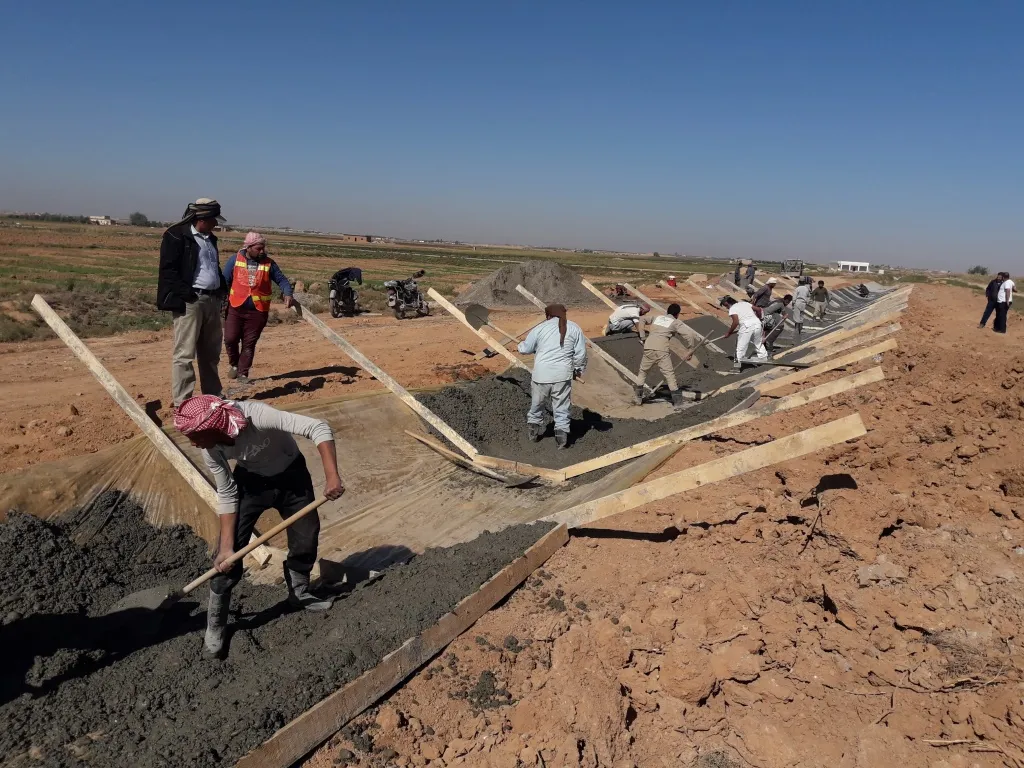 Projeya 'Sewacî El-Xêr' av gihand zêdetirî 3 hezar donim erd