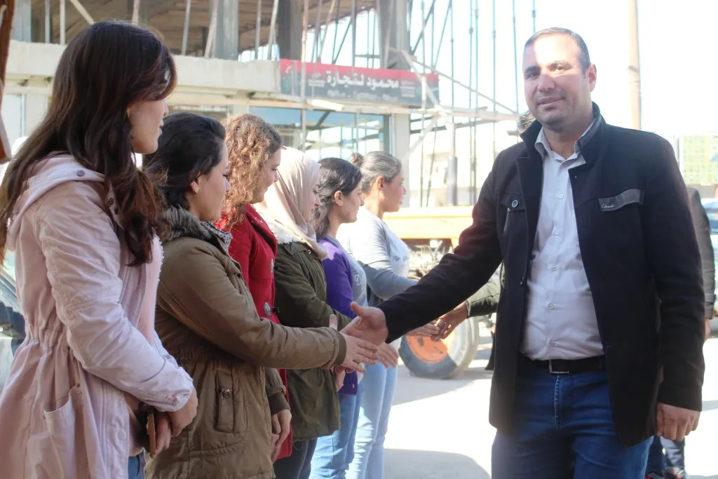 Pêngava komkirina îmzeyan li Kobanê dest pê kir