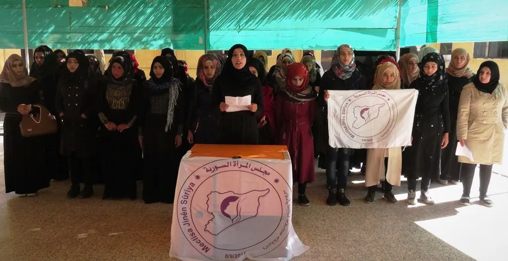 ‘Jina azad mîsogeriya Sûriyeyeke azad e’