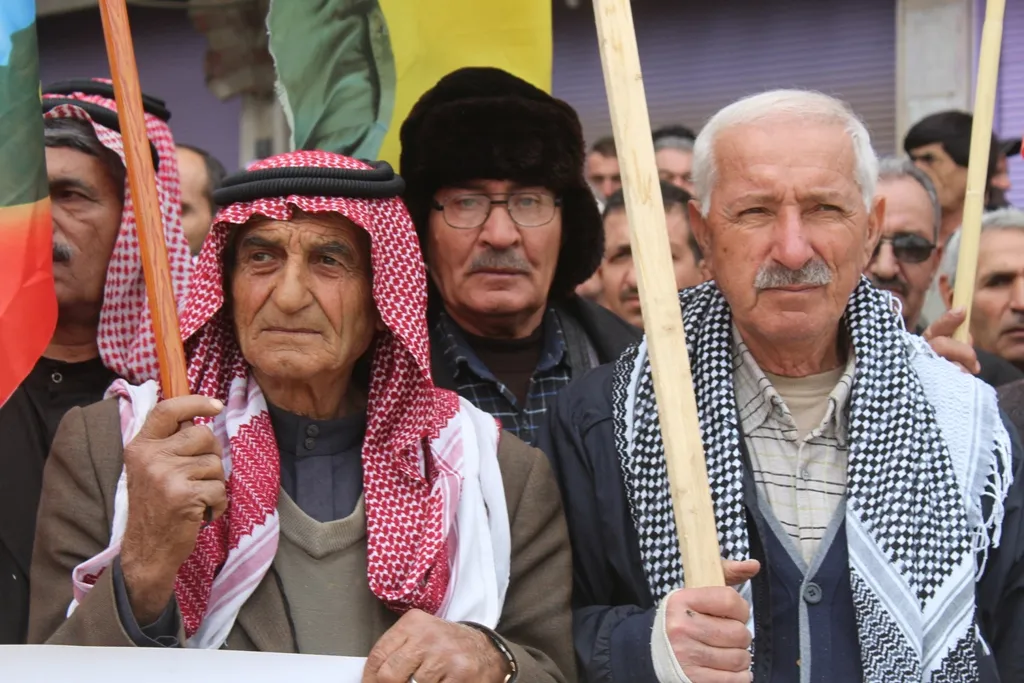 Li Dêrikê êrîşên li ser Bakurê Sûriyeyê hatin şermezarkirin
