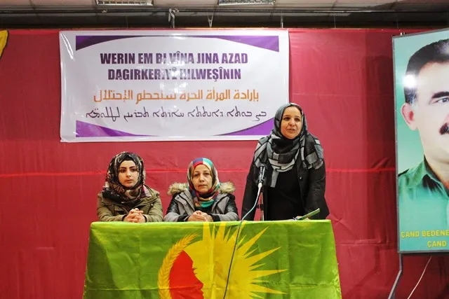 `Bi îradeya jinan em ê dagirkeriyê hilweşînin`
