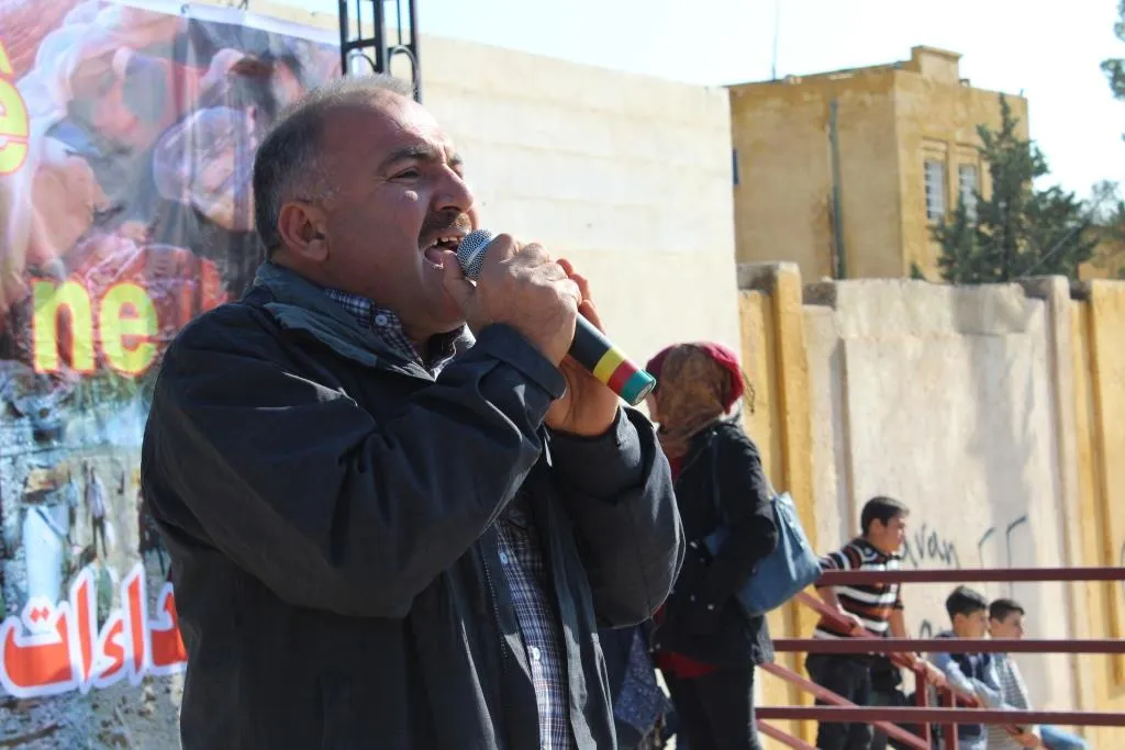 Gelê Kobanê li dijî dagirkeriyê daket qadan