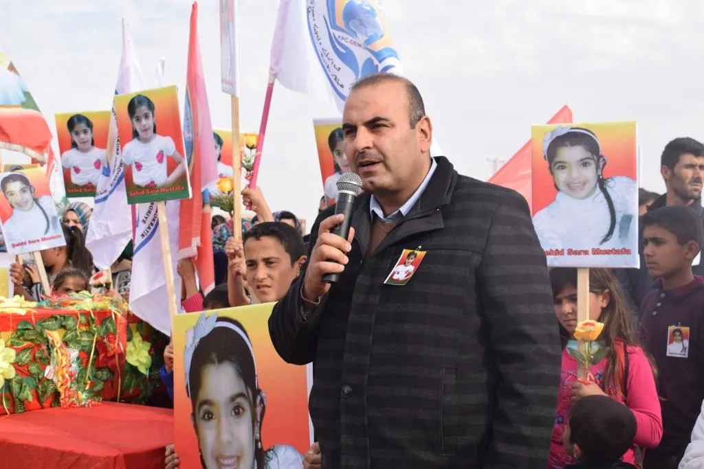 Cenazeyê şehîd Sara hate oxirkirin