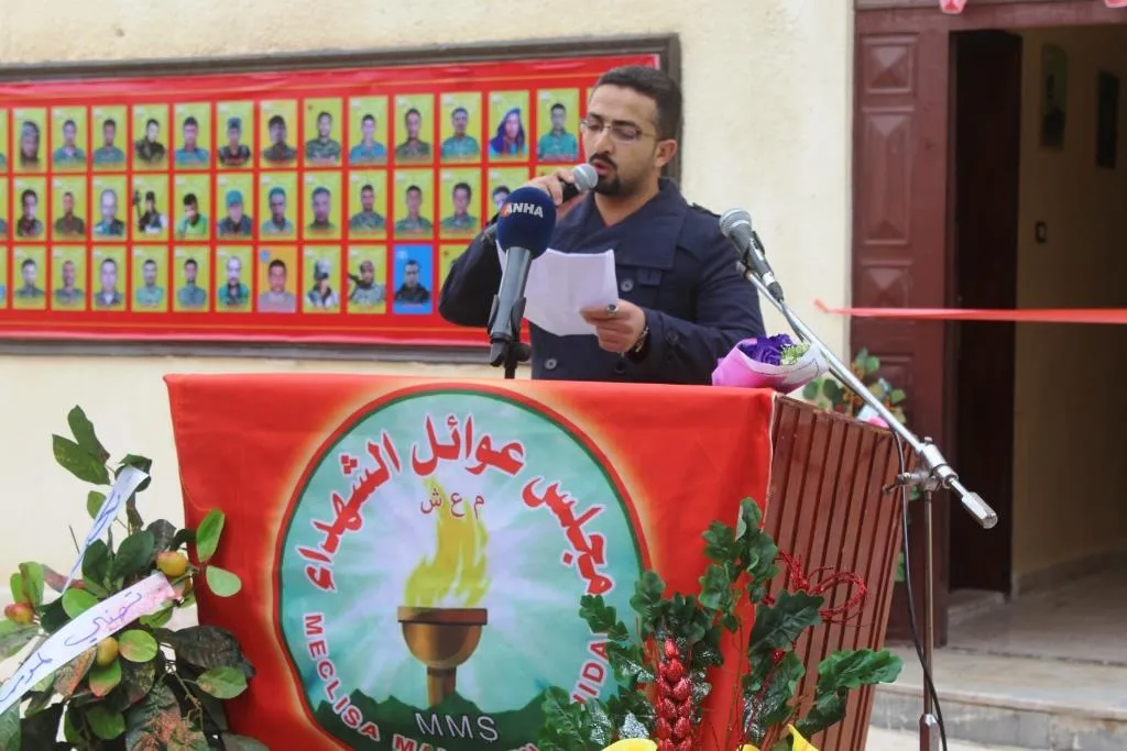 Navenda Meclisa Malbatên Şehîdan a Reqayê hate vekirin