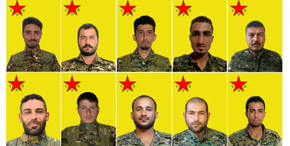 YPG’ê nasnameya 11 şervanan eşkere kir