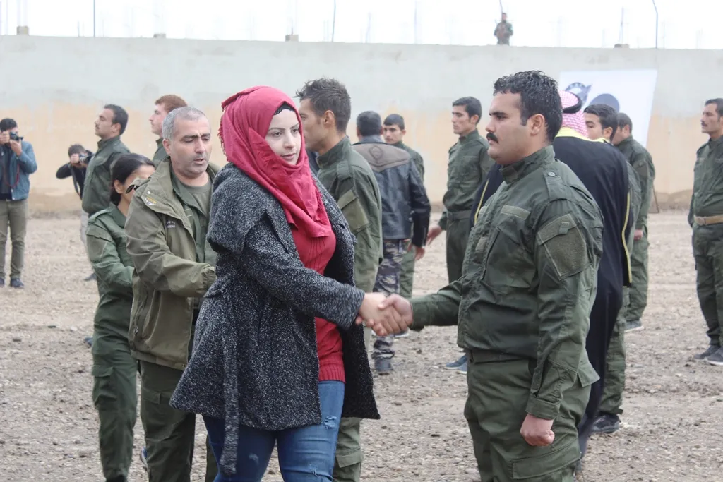 Akademiya şehîd Elî Milhim dewreyeke nû bi dawî kir
