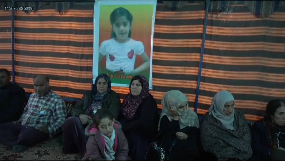 Sersaxî ji malbata zaroka şehîd Sara Mustefa re xwestin