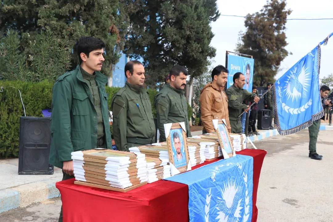 Dewreyeke perwerdeyê ya Hêzên Ewlekariya Hundirîn a Minbicê qediya
