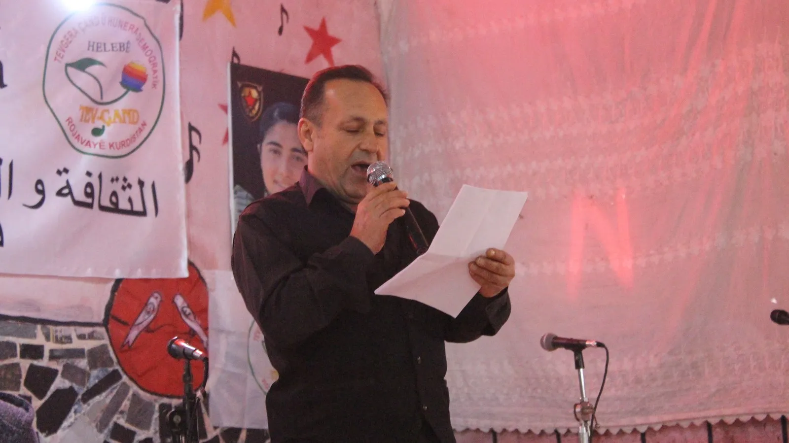 Li Helebê şevbêrkek hunerî