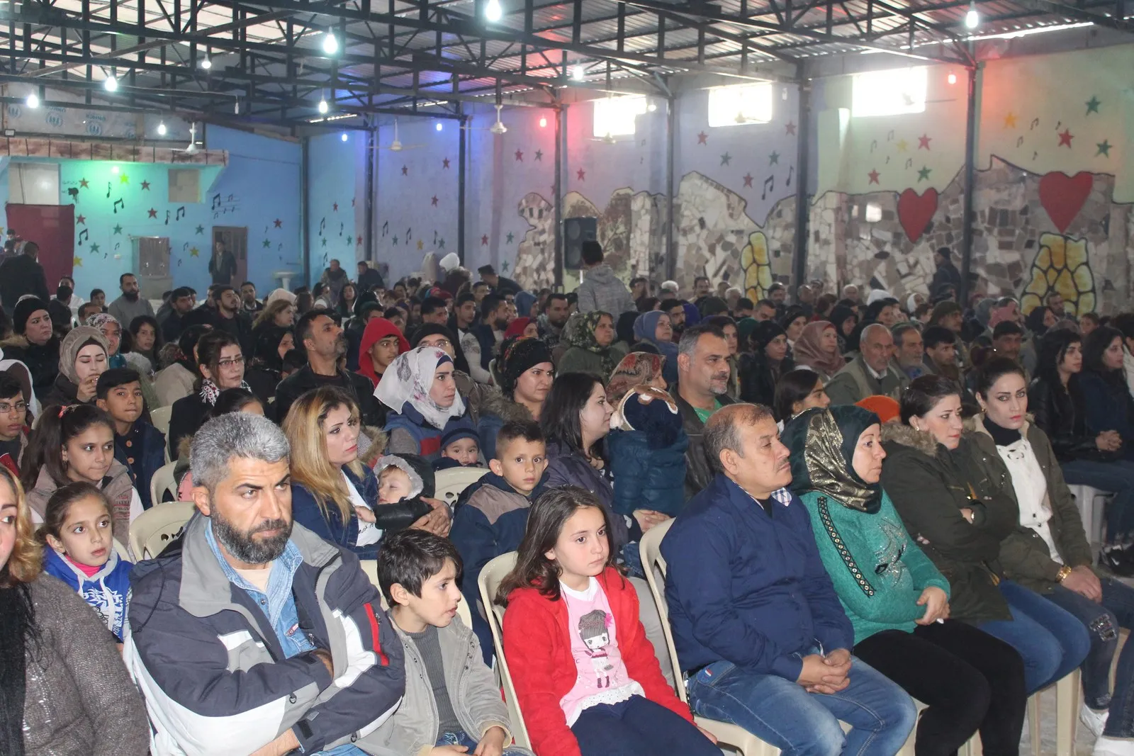 Li Helebê şevbêrkek hunerî