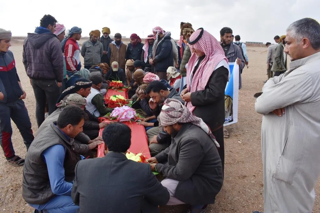 Gelê Dêrazorê cenazeyê El-Ziêl û El-Abdullah veşartin